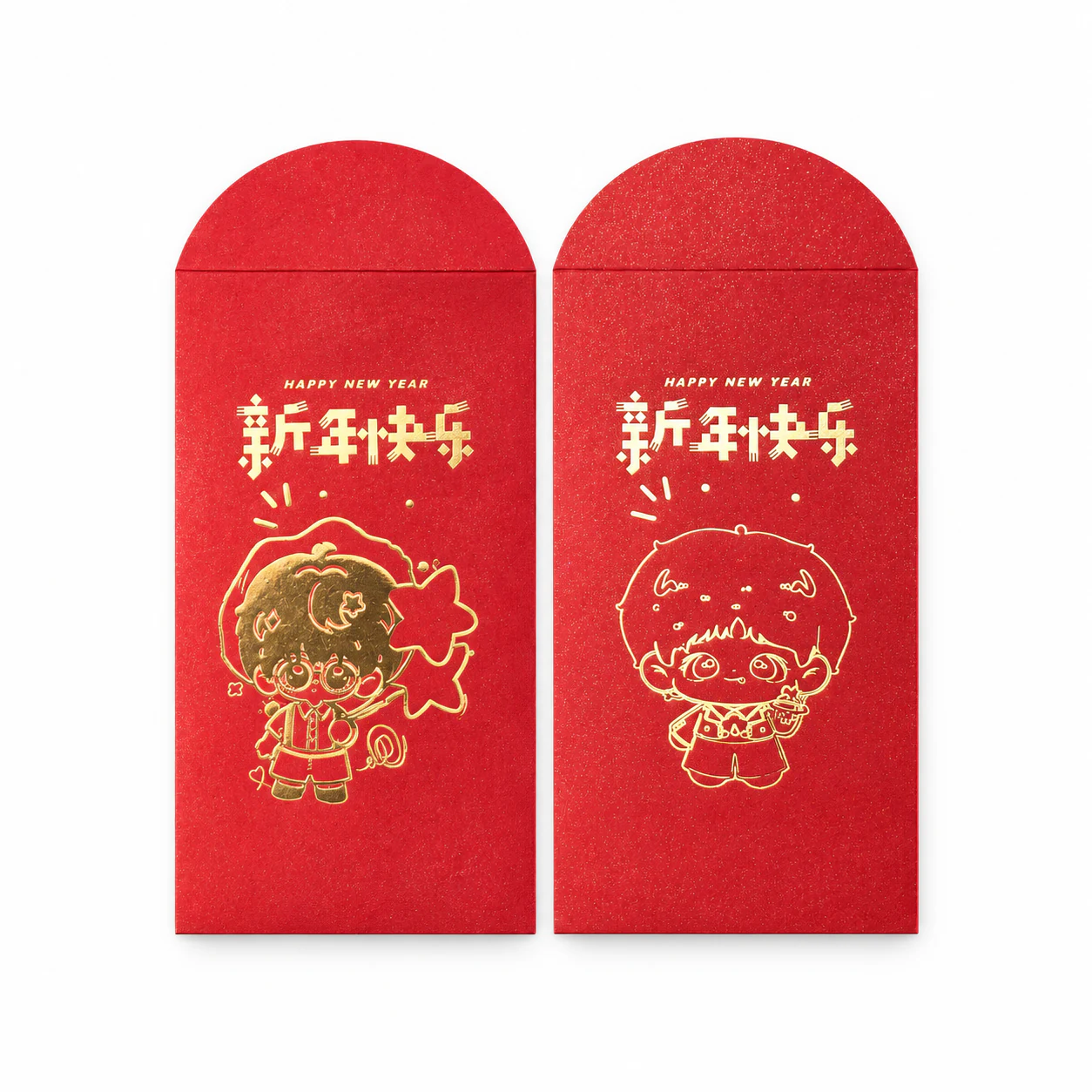 卡通人物新年红包