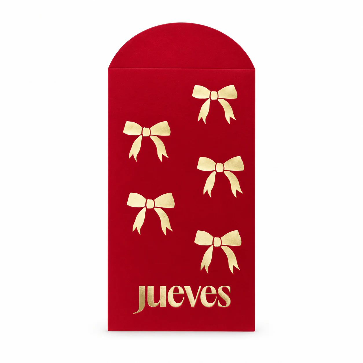 JUEVES蝴蝶结红包